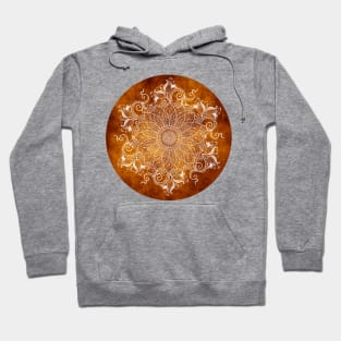 Mandala - Tangerine Hoodie